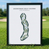 Snowcreek Golf Course, California - Printed Golf Courses