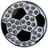 Soccer Ball Crystal Ball Marker & Hat Clip by ReadyGOLF