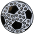 Soccer Ball Crystal Ball Marker & Hat Clip by ReadyGOLF