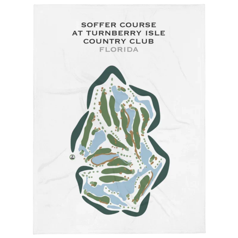 Turnberry Isle Country Club, Soffer Course, Florida - Printed Golf Courses