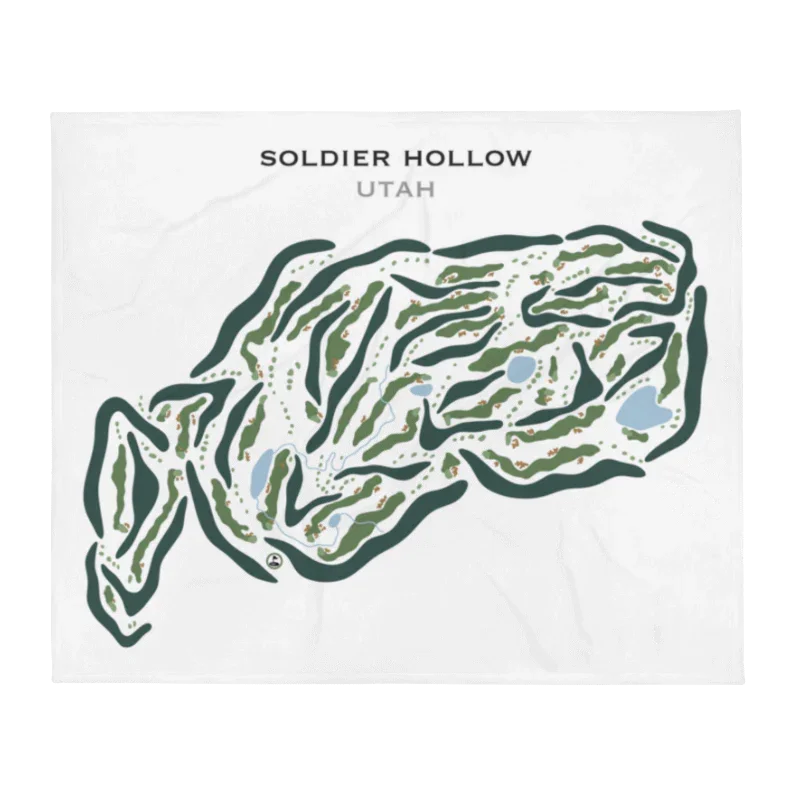 Soldier Hollow Golf Course, Utah - Printed Golf Courses