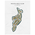 Soleta Golf Club, Florida - Printed Golf Courses