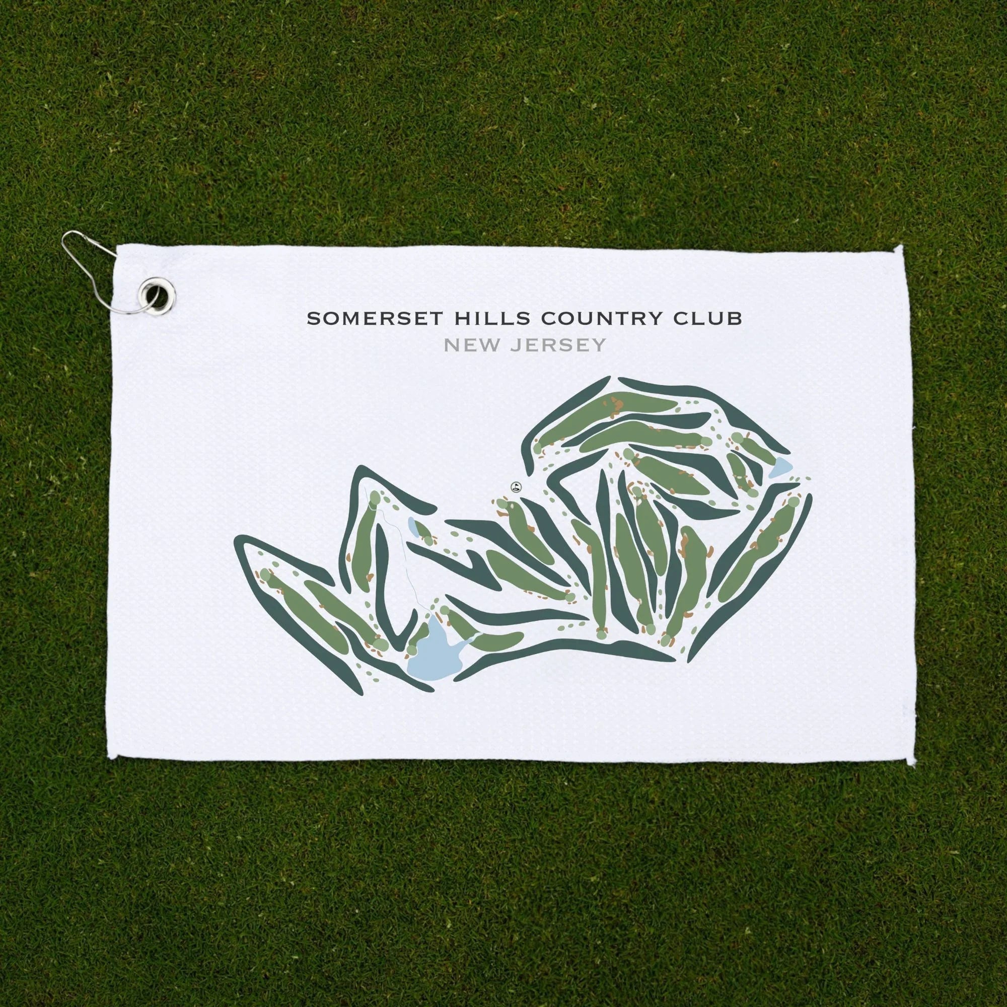 Somerset Hills Country Club, New Jersey - Printed Golf Courses