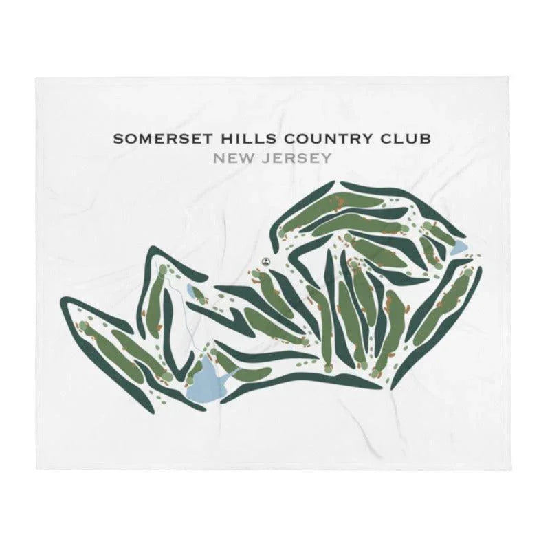 Somerset Hills Country Club, New Jersey - Printed Golf Courses