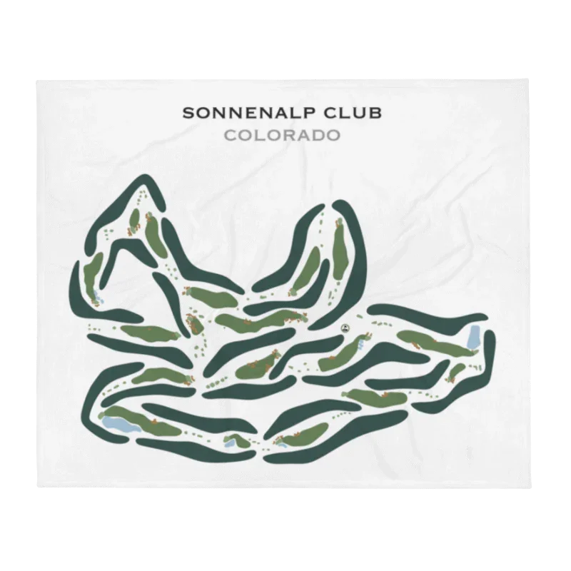 Sonnenalp Club, Colorado - Printed Golf Courses