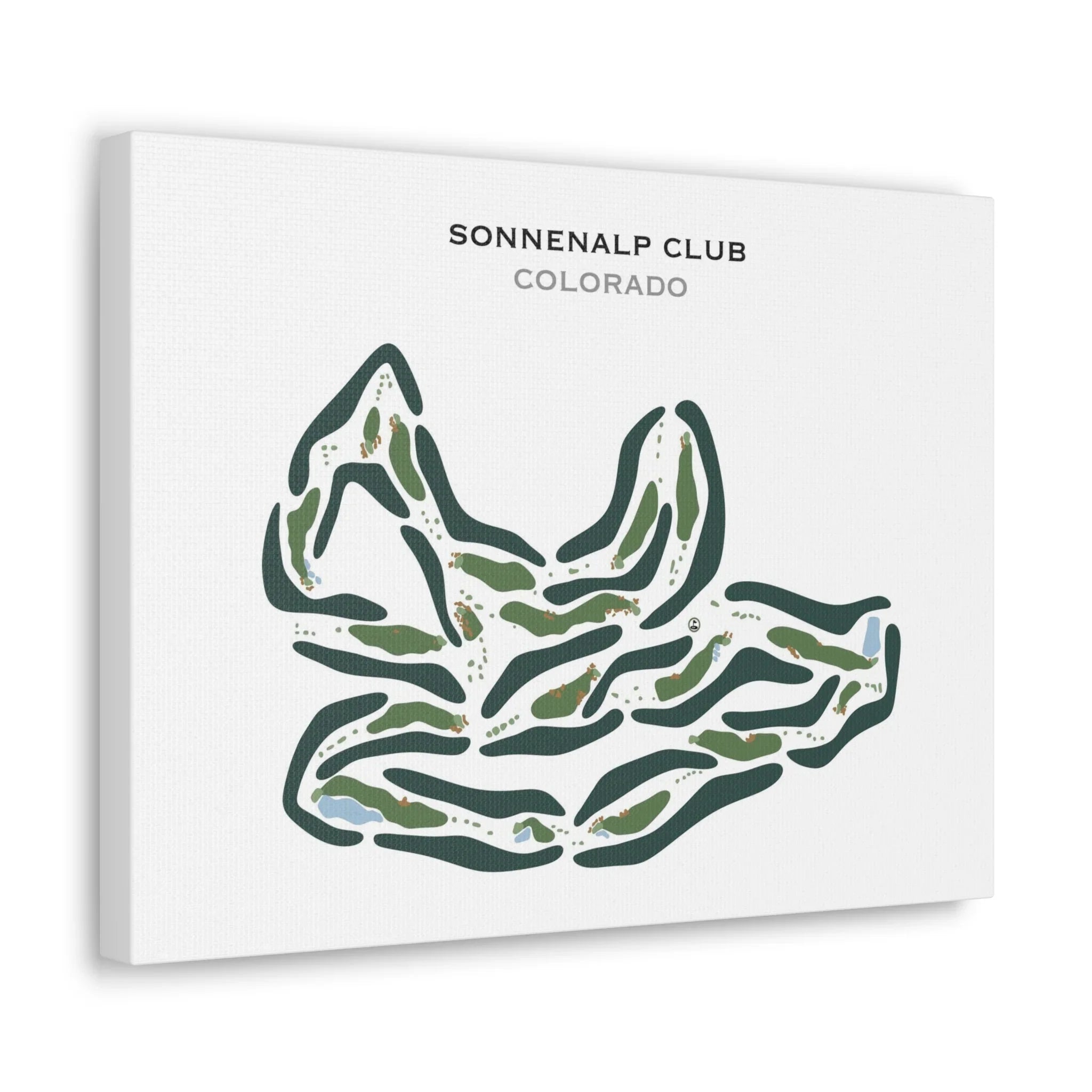 Sonnenalp Club, Colorado - Printed Golf Courses