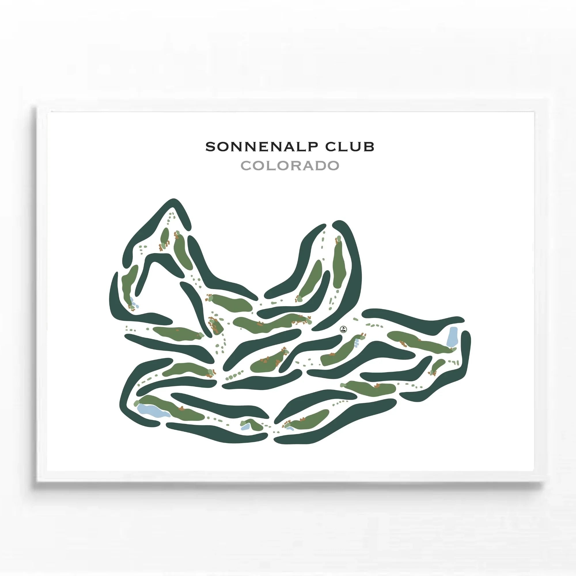 Sonnenalp Club, Colorado - Printed Golf Courses