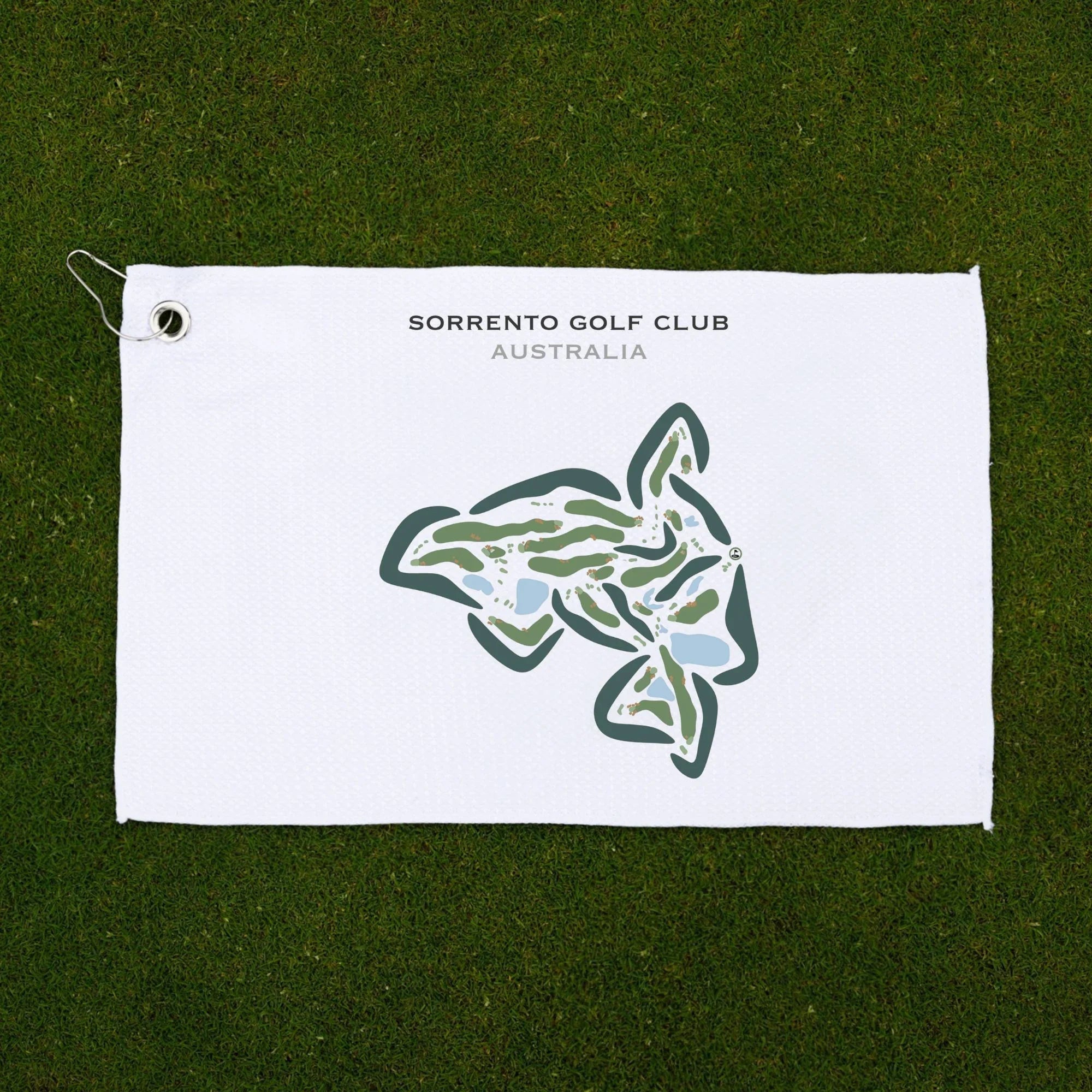 Sorrento Golf Club, Australia - Printed Golf Courses