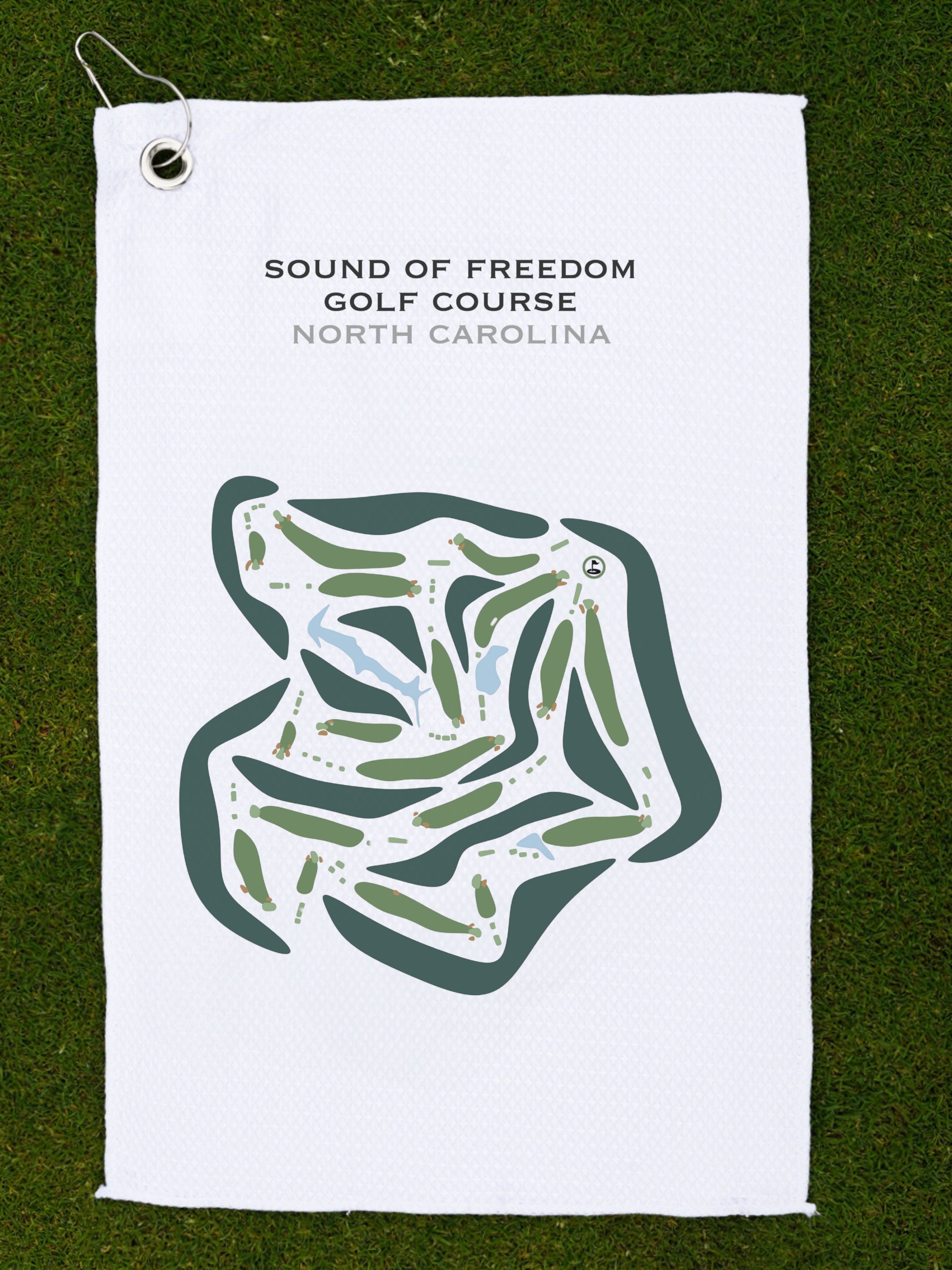 Sound of Freedom Golf Course, North Carolina - Printed Golf Courses
