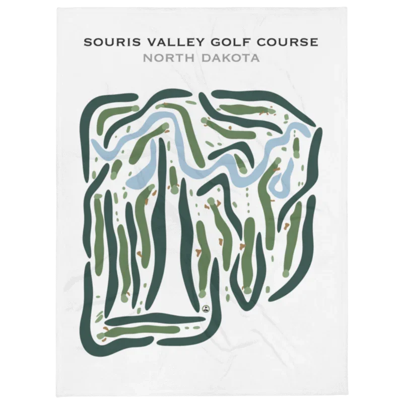 Souris Valley Golf Course, North Dakota - Printed Golf Courses