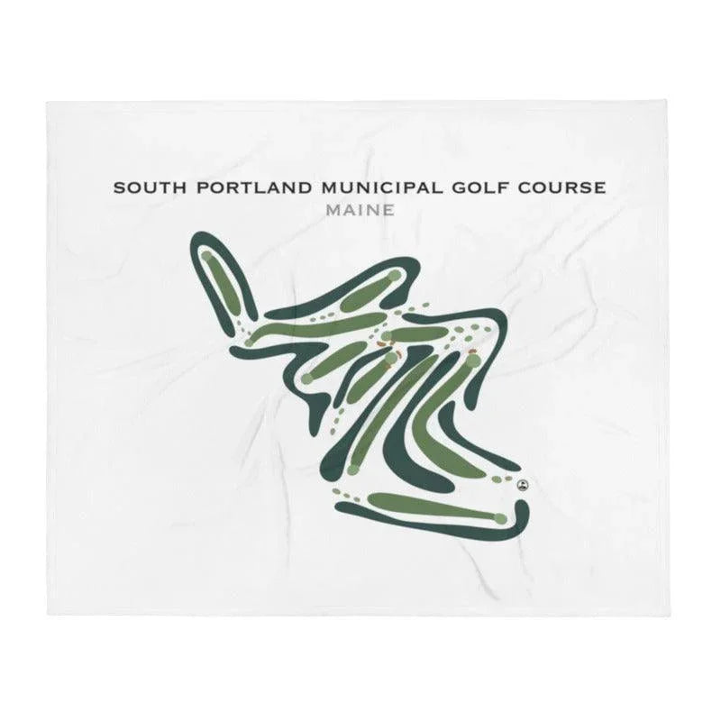 South Portland Municipal Golf Course, Maine - Printed Golf Courses