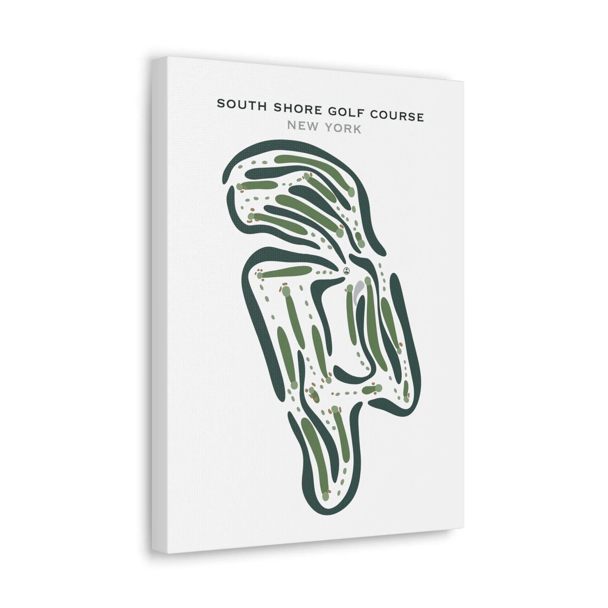 South Shore Golf Course, New York - Printed Golf Courses