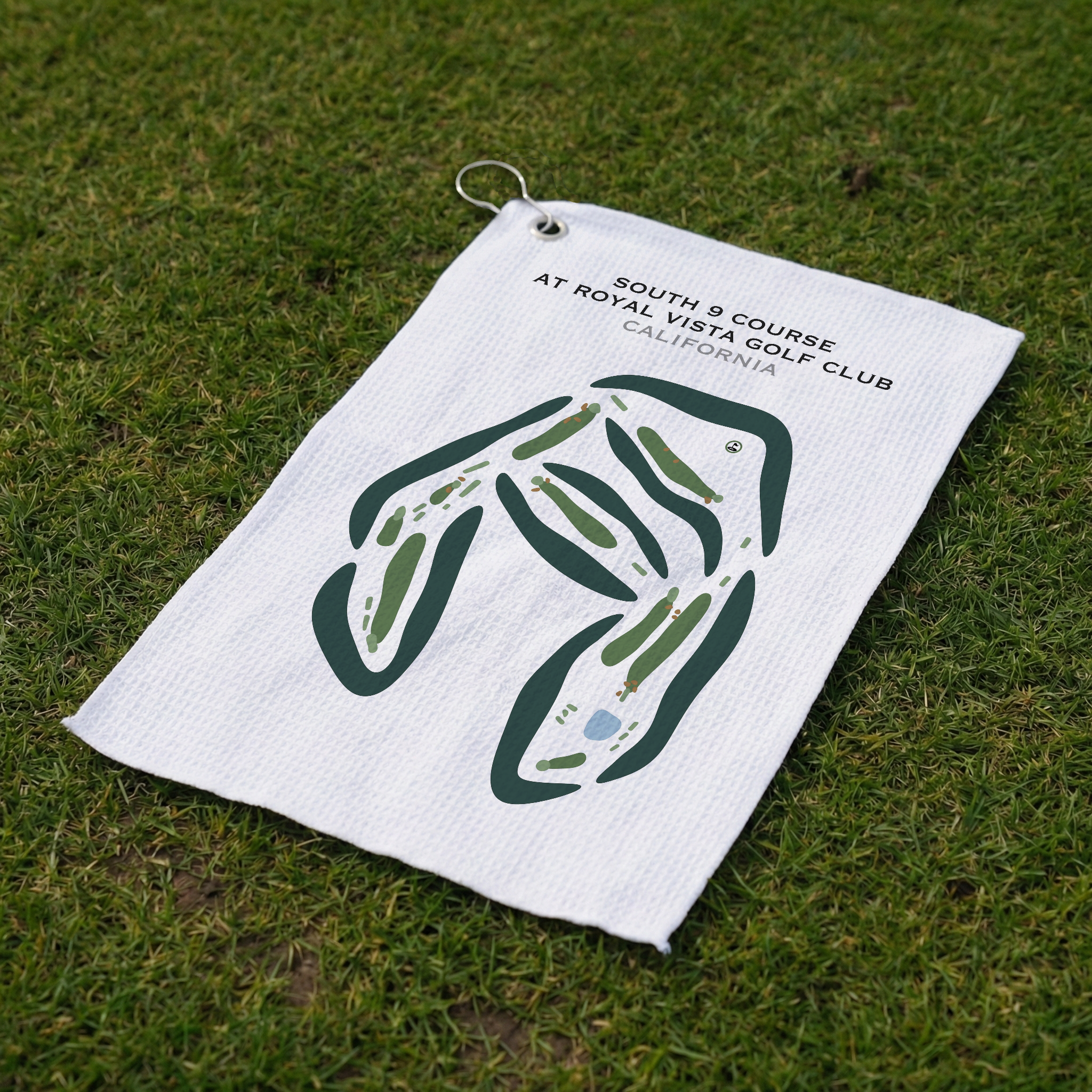 South 9 Course at Royal Vista Golf Club, California - Printed Golf Courses