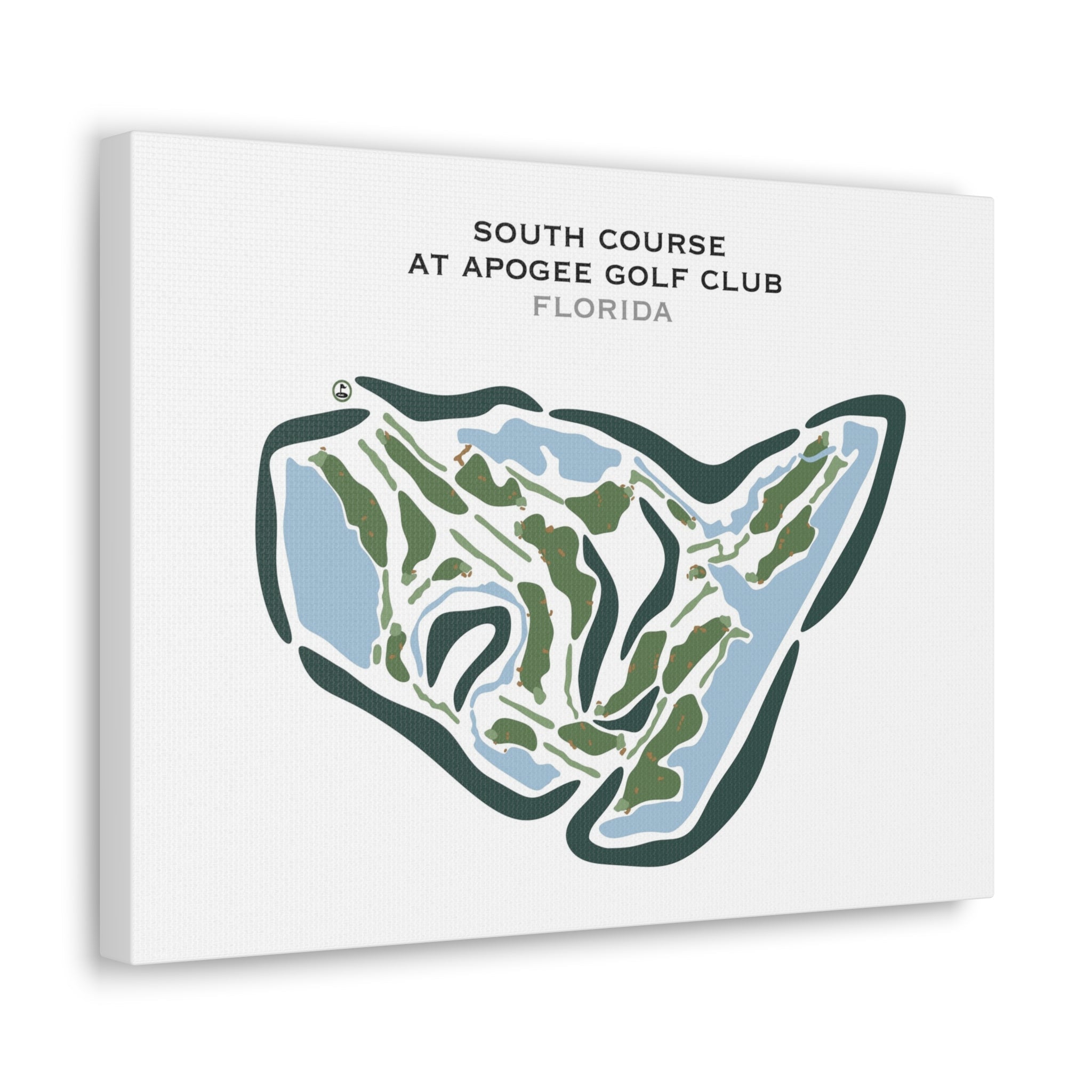 South Course at Apogee Golf Club, Florida - Printed Golf Courses