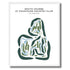 South Course at Fountains Country Club, Florida - Printed Golf Courses