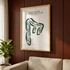 South Course at Foxtail Golf Club, California - Printed Golf Courses