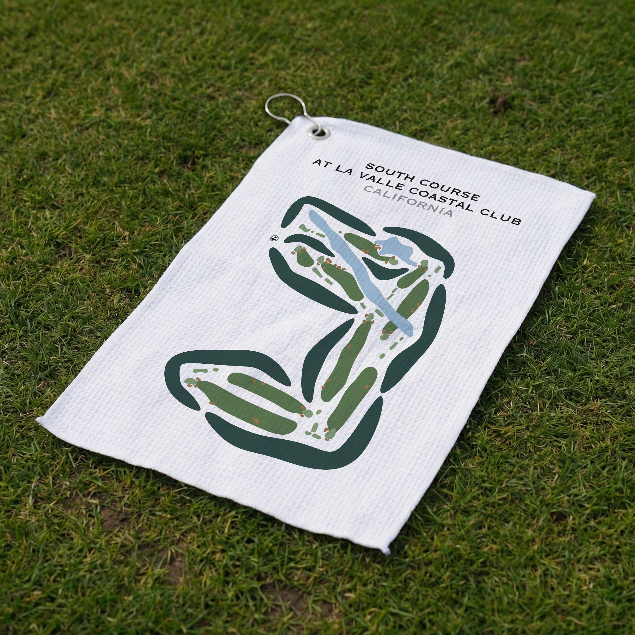 South Course at La Valle Coastal Club, California - Printed Golf Courses