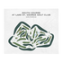 South Course at Lake St. George Golf Club, Ontario, Canada - Printed Golf Courses