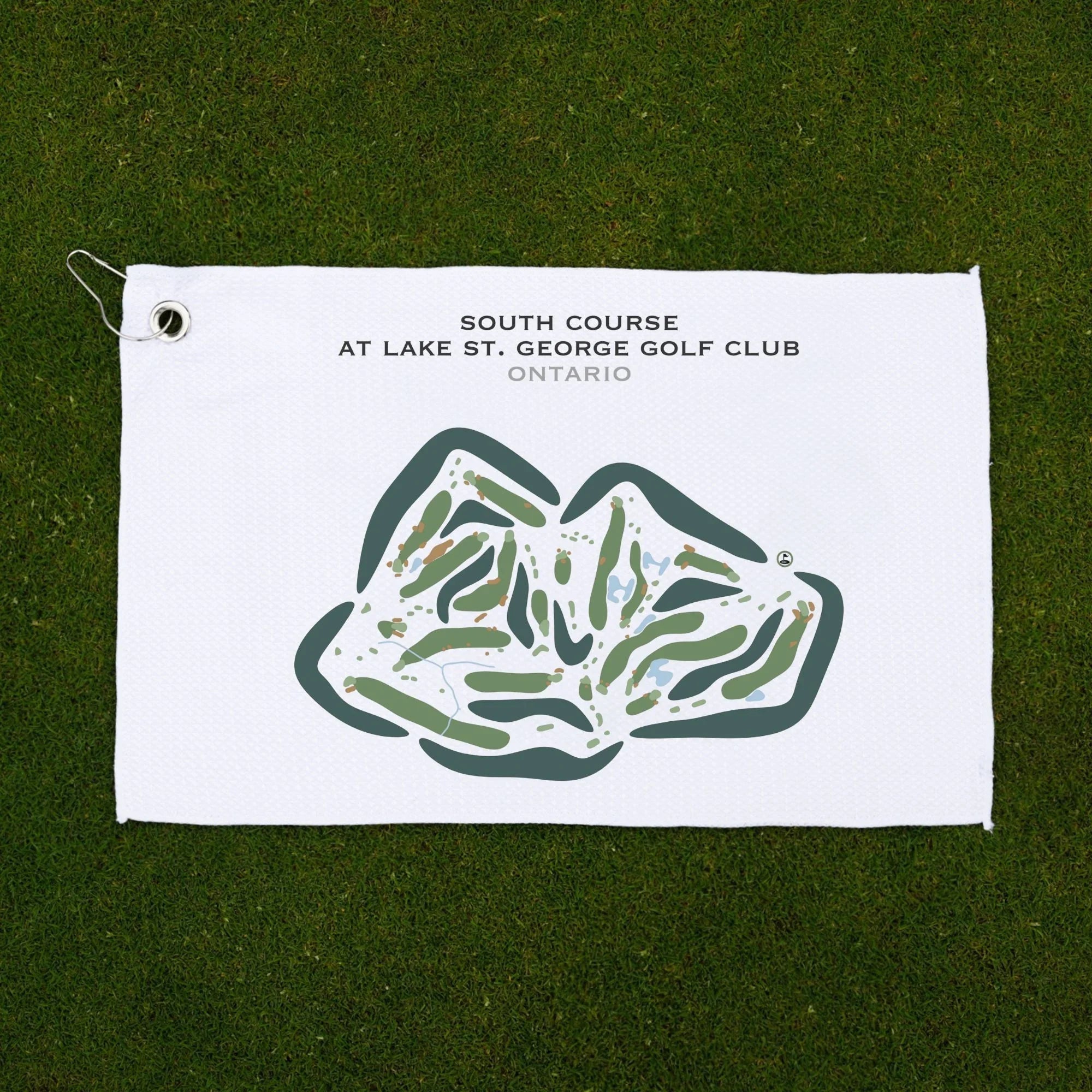 South Course at Lake St. George Golf Club, Ontario, Canada - Printed Golf Courses