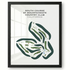 South Course at Mountain Gate Country Club, California - Printed Golf Courses