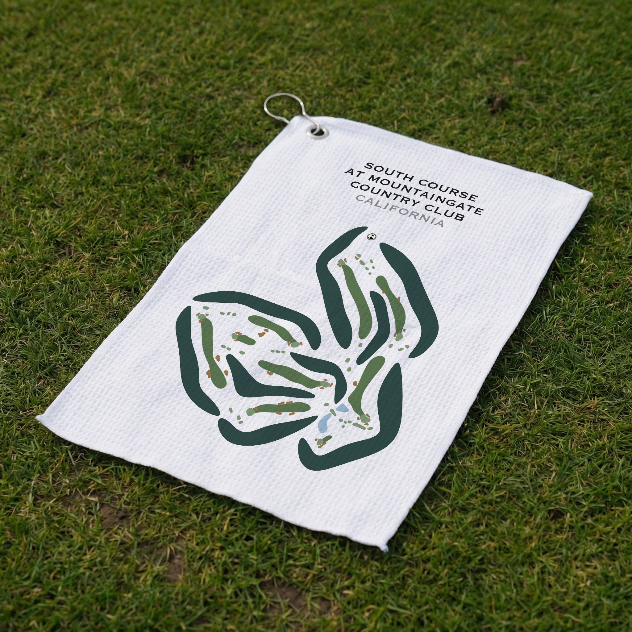 South Course at Mountain Gate Country Club, California - Printed Golf Courses