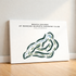 South Course at Rancho Murieta Country Club, California - Printed Golf Courses