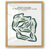 South Course at Ridglea Country Club, Texas - Printed Golf Courses