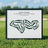 South Course at Shadow Hills Golf Club, California - Printed Golf Courses