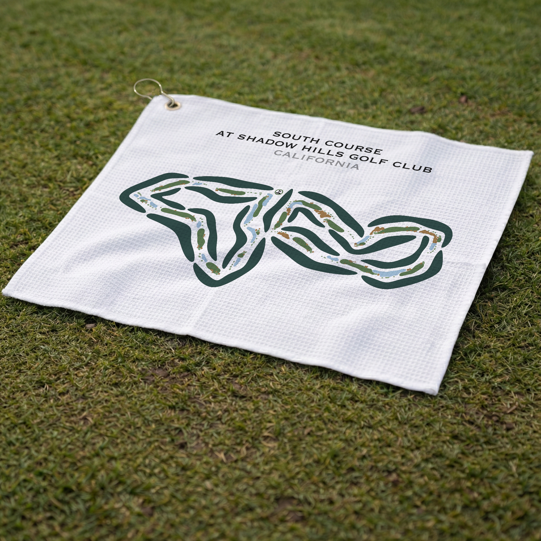 South Course at Shadow Hills Golf Club, California - Printed Golf Courses