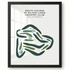 South Course at Silver Lakes Country Club, California - Printed Golf Courses