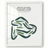 South Course at Silver Lakes Country Club, California - Printed Golf Courses