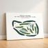 South Course at Lakes Country Club, California - Printed Golf Courses