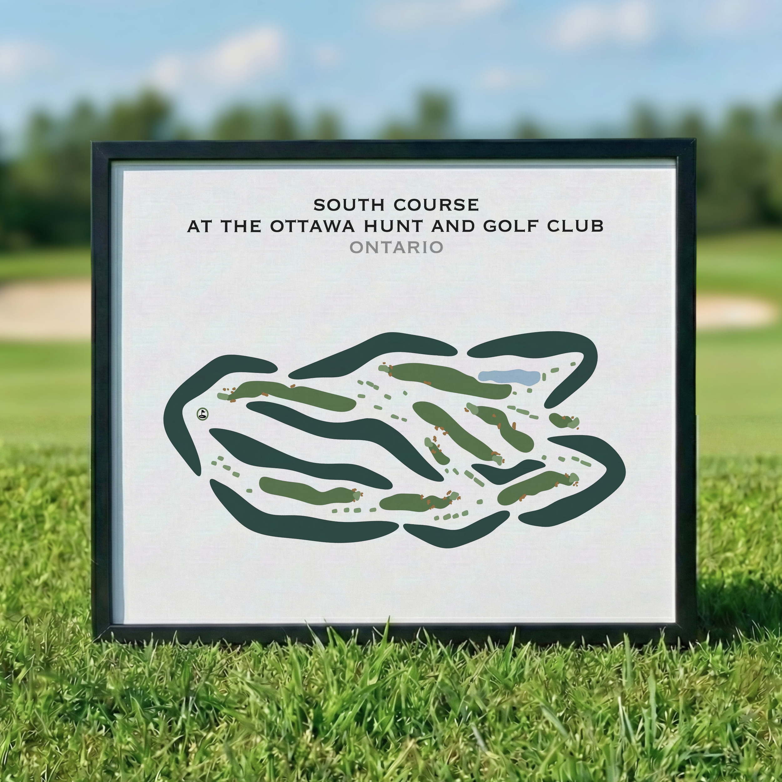 South Course at The Ottawa Hunt and Golf Club, Ontario - Printed Golf Courses