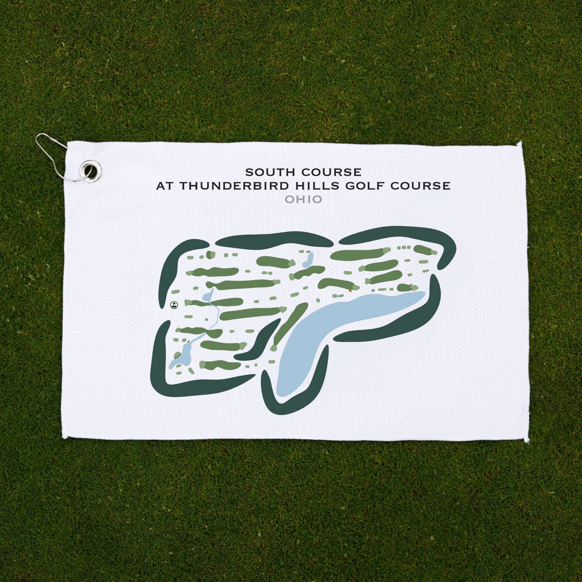 South Course at Thunderbird Hills Golf Course, Ohio - Printed Golf Courses