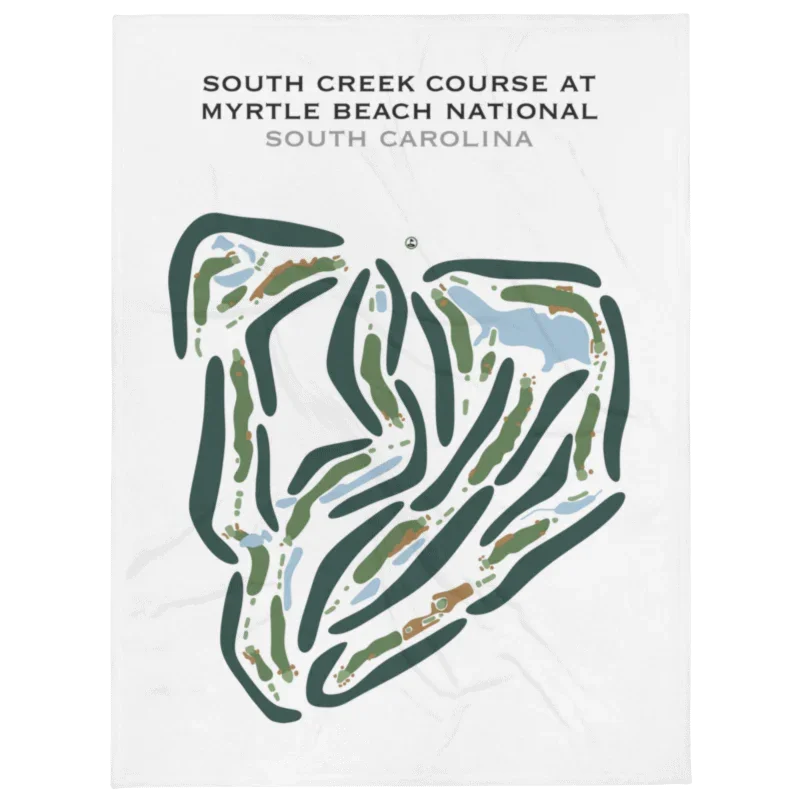 South Creek at Myrtle Beach National, South Carolina - Printed Golf Courses