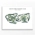 South Fork Country Club, New York - Printed Golf Course