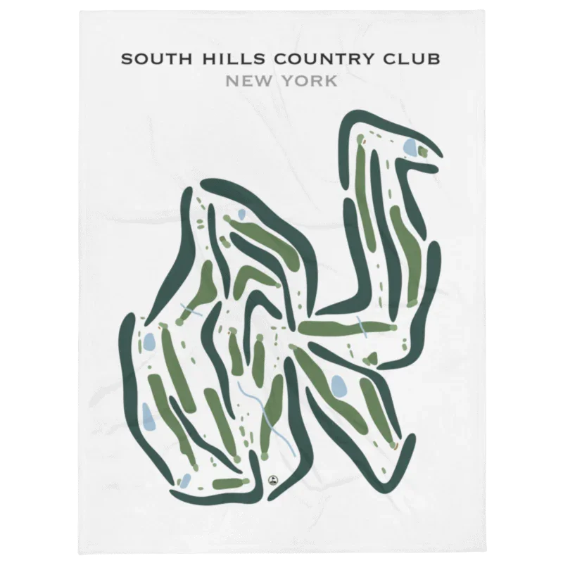 South Hills Country Club, New York - Printed Golf Courses