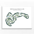 South Hills Golf Club, Pennsylvania - Printed Golf Courses