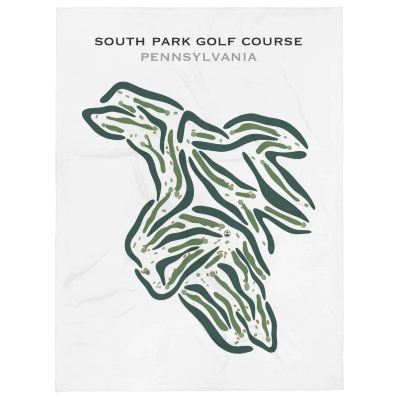 South Park Golf Course, Pennsylvania - Printed Golf Courses