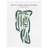 South Ridge Golf Course, Nebraska - Printed Golf Courses