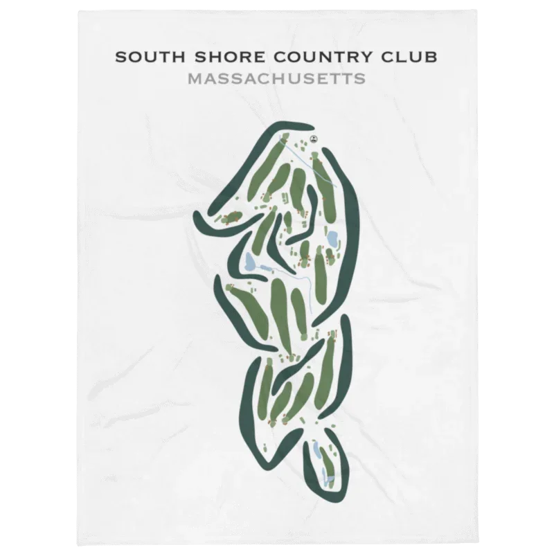 South Shore Country Club, Massachusetts - Printed Golf Courses