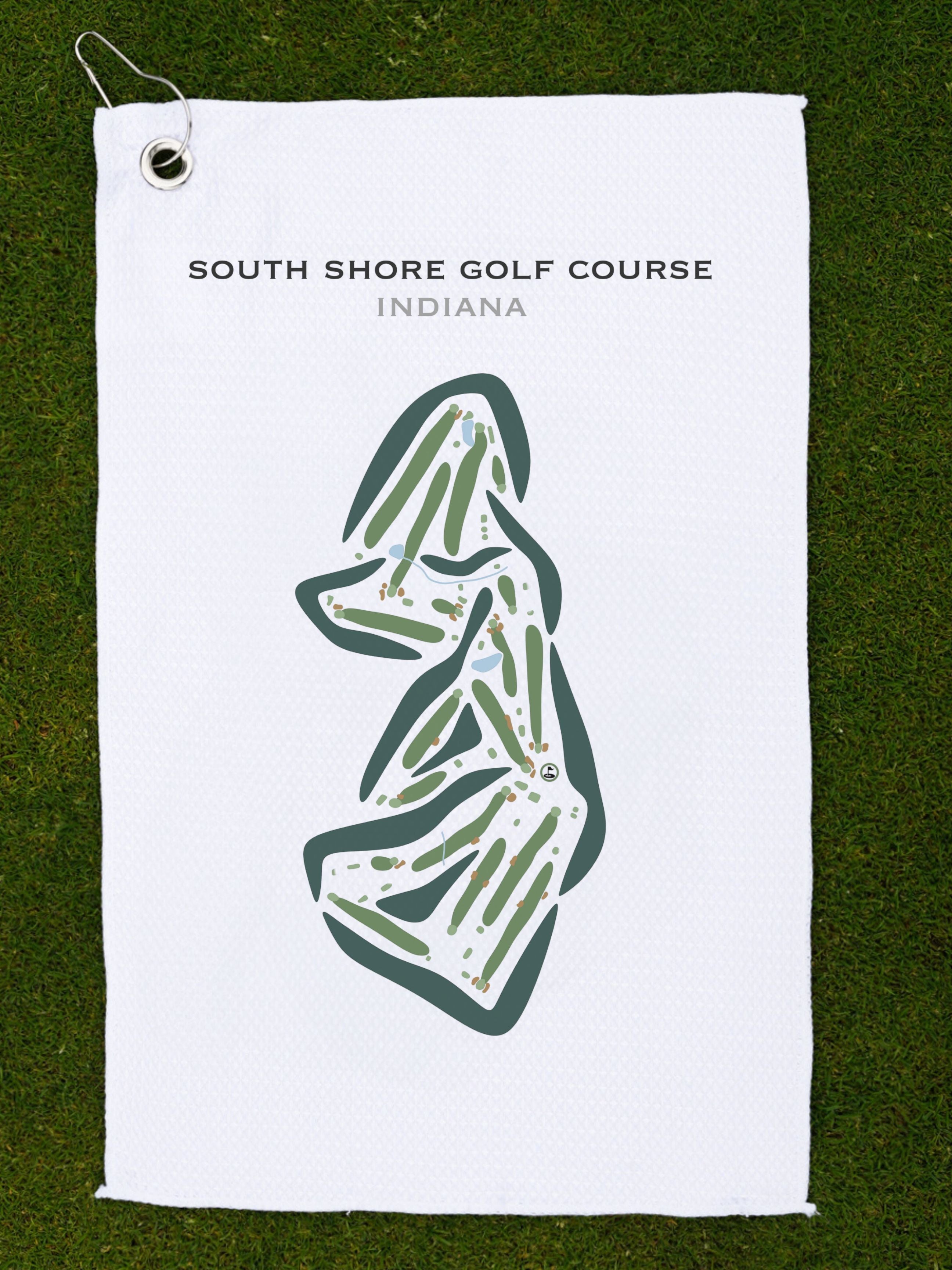 South Shore Golf Course, Indiana - Printed Golf Courses