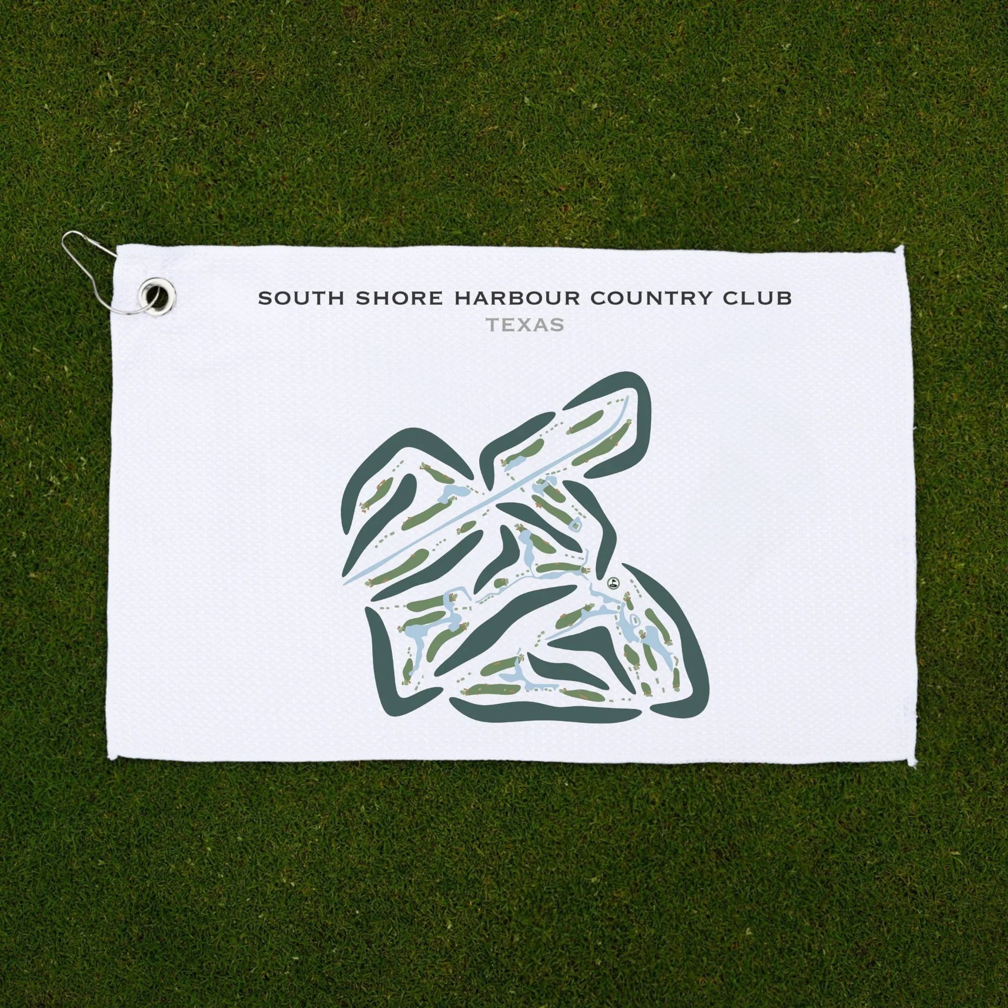 South Shore Harbour Country Club, Texas - Printed Golf Courses