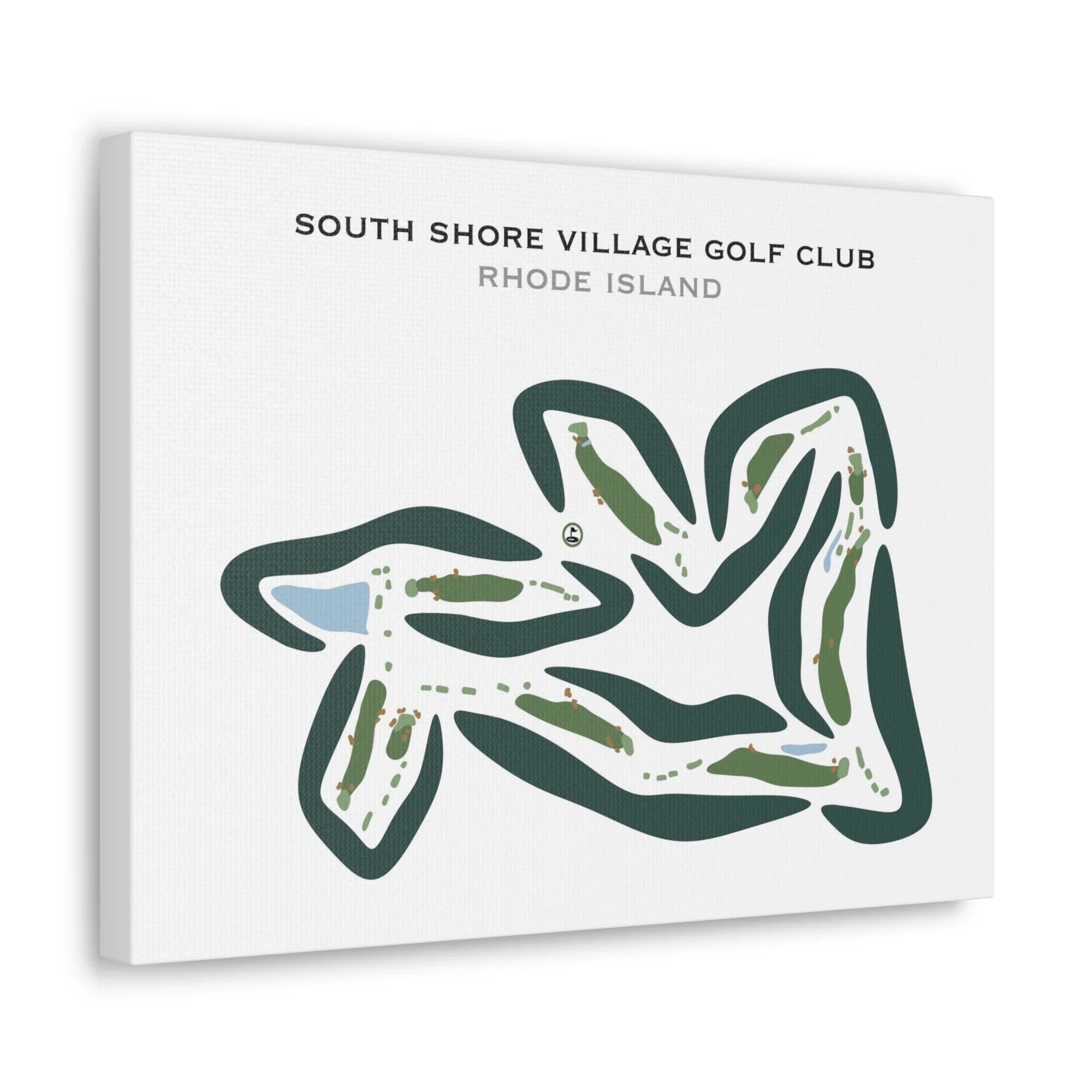 South Shore Village Golf Club, Rhode Island - Printed Golf Courses