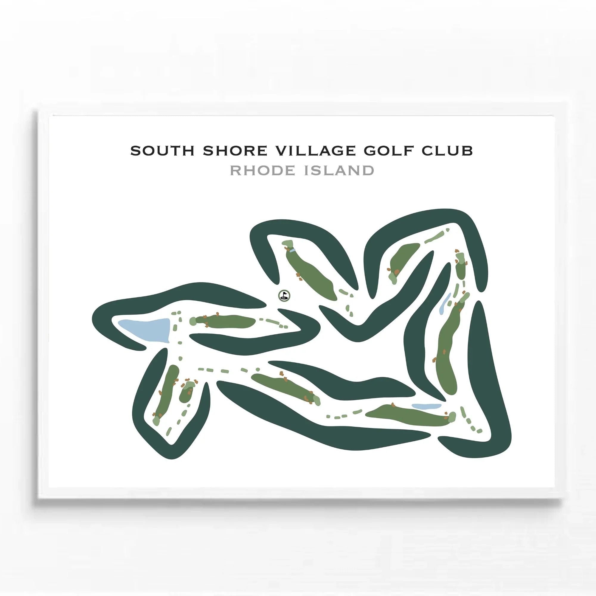 South Shore Village Golf Club, Rhode Island - Printed Golf Courses
