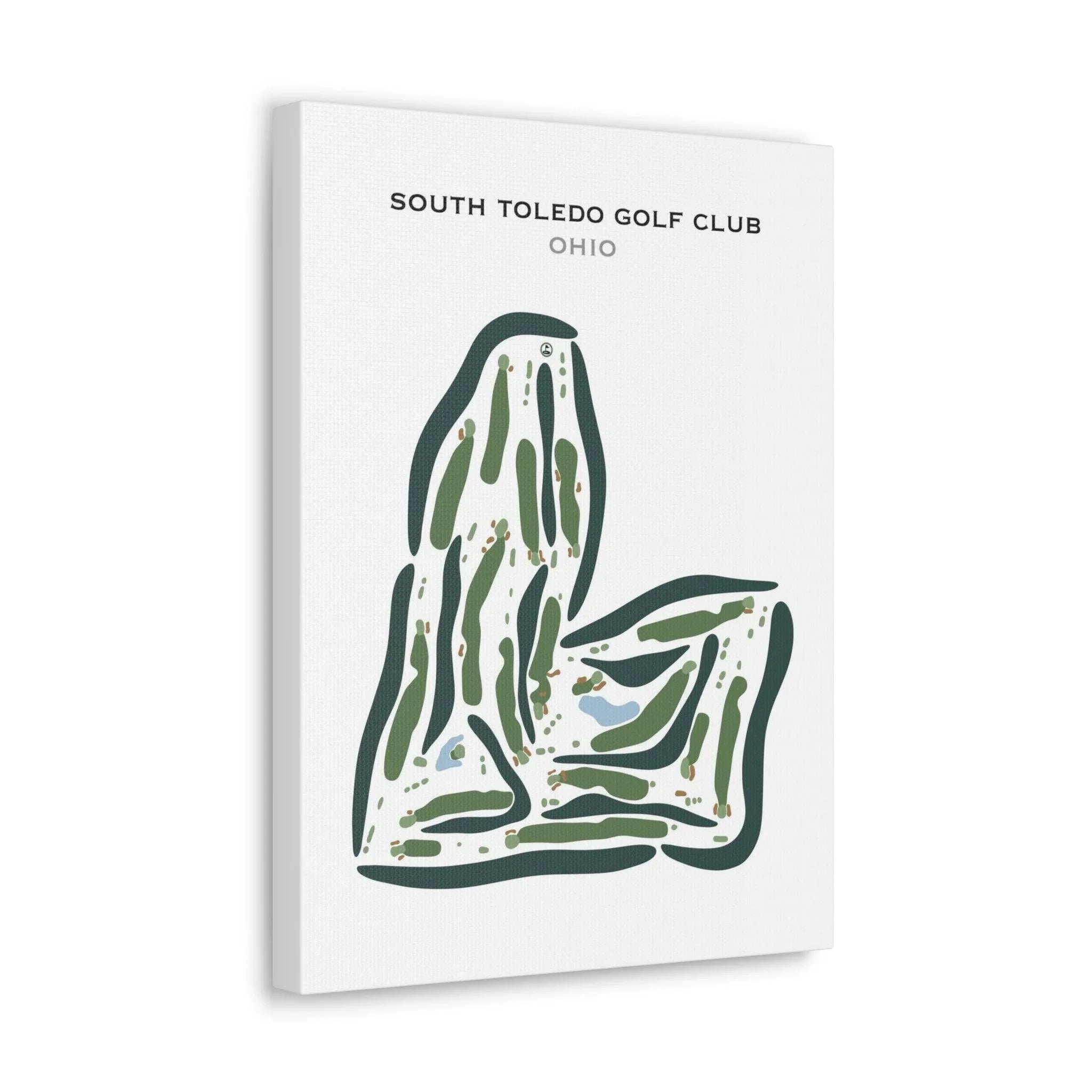 South Toledo Golf Club, Ohio - Printed Golf Course