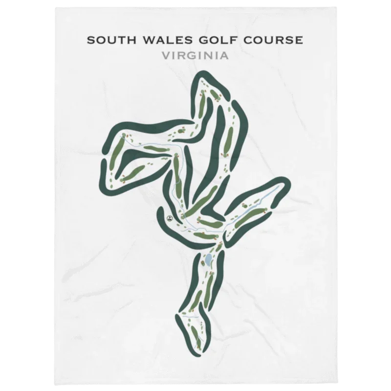 South Wales Golf Course, Virginia - Printed Golf Courses