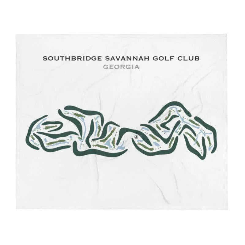 Southbridge Savannah Golf Club, Georgia - Printed Golf Courses