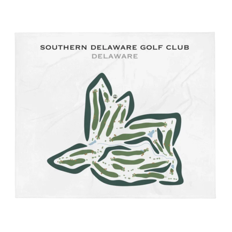 Southern Delaware Golf Club, Delaware - Printed Golf Courses