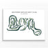 Southern Gayle's Golf Club, Alabama - Printed Golf Courses